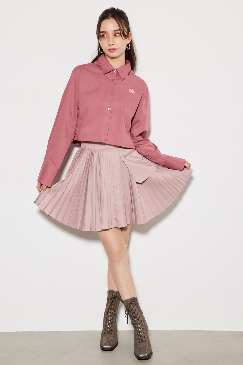 rienda「2WAYフードSH TOP」|シャツ・ブラウス|