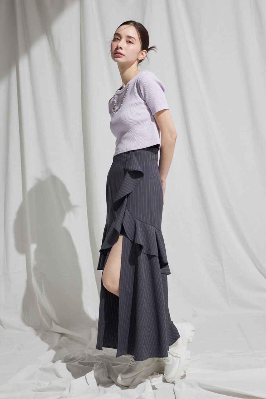 rienda「フリルスリットH/WSSPT」|その他|