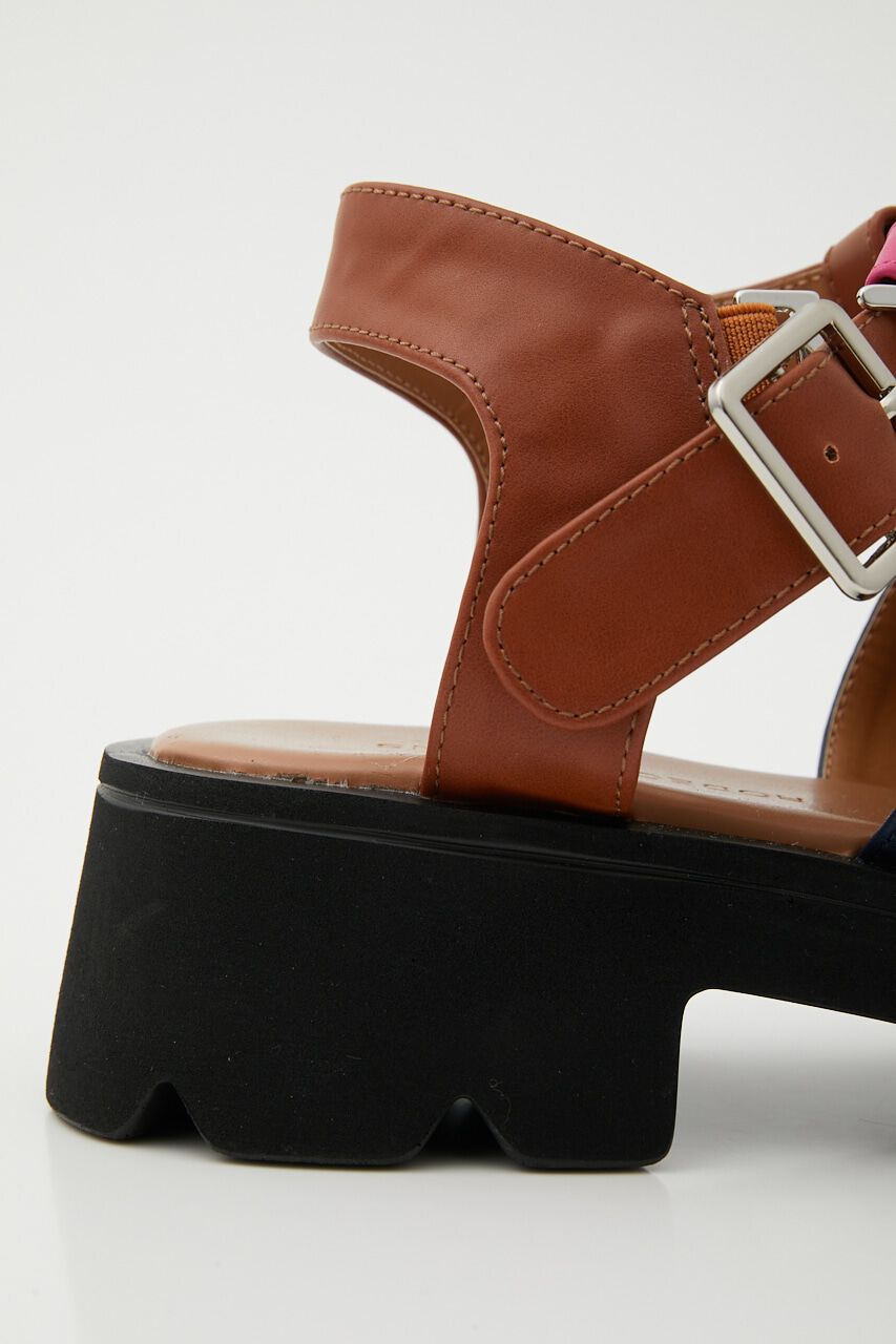 RODEO CROWNS「BICOLOR グルカサンダル」|サンダル|