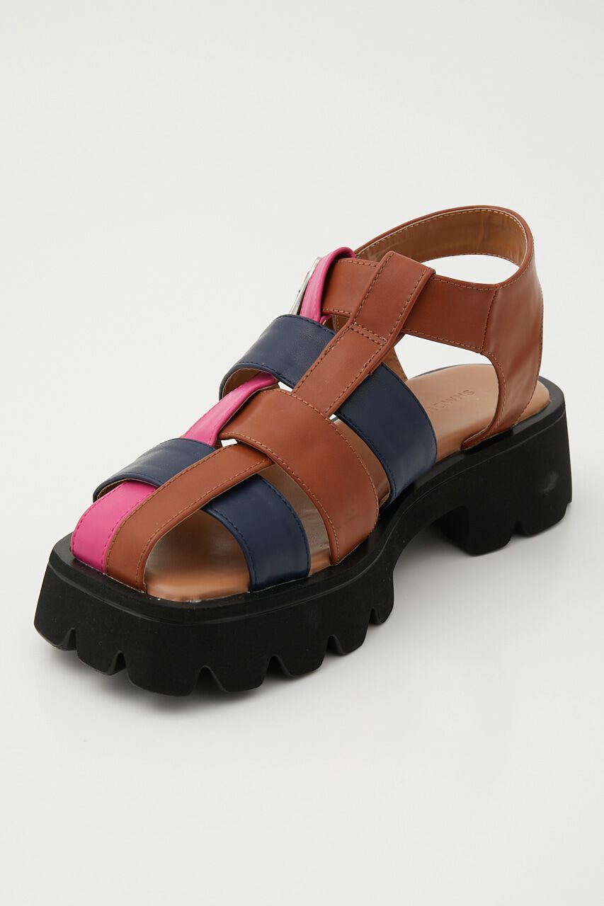 RODEO CROWNS「BICOLOR グルカサンダル」|サンダル|