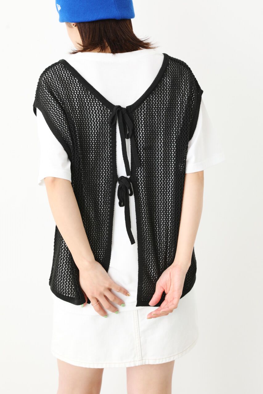 RODEO CROWNS「2WAYメッシュニットベスト&TシャツSET」|ニット・セーター|