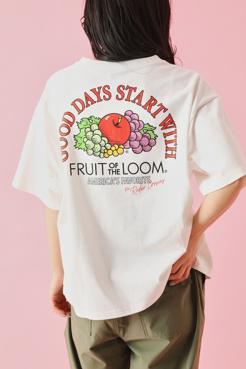 RODEO CROWNS「FOTL フルーツロゴ Tシャツ」|Tシャツ・カットソー|O/WHT1