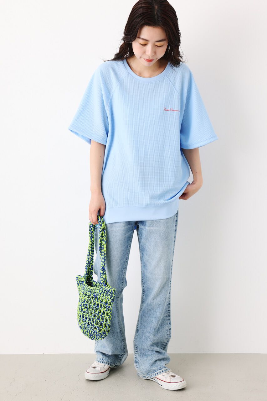 RODEO CROWNS「S/W THERMAL トップス」|Tシャツ・カットソー|L/BLU1