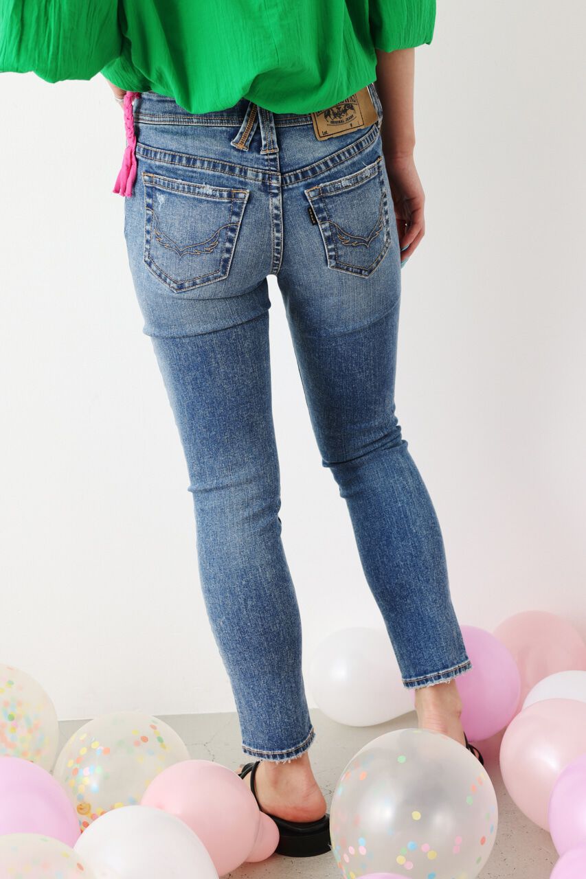 RODEO CROWNS「R&K TYPE2 CRASH スキニー」|デニム|