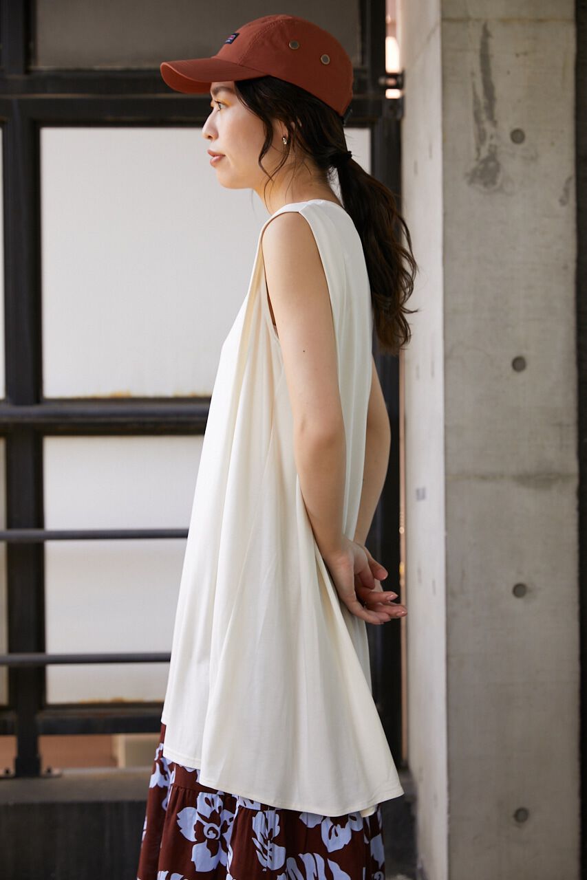 RODEO CROWNS「TRI-FUNCTION ノースリーブチュニックトップス」|Tシャツ・カットソー|