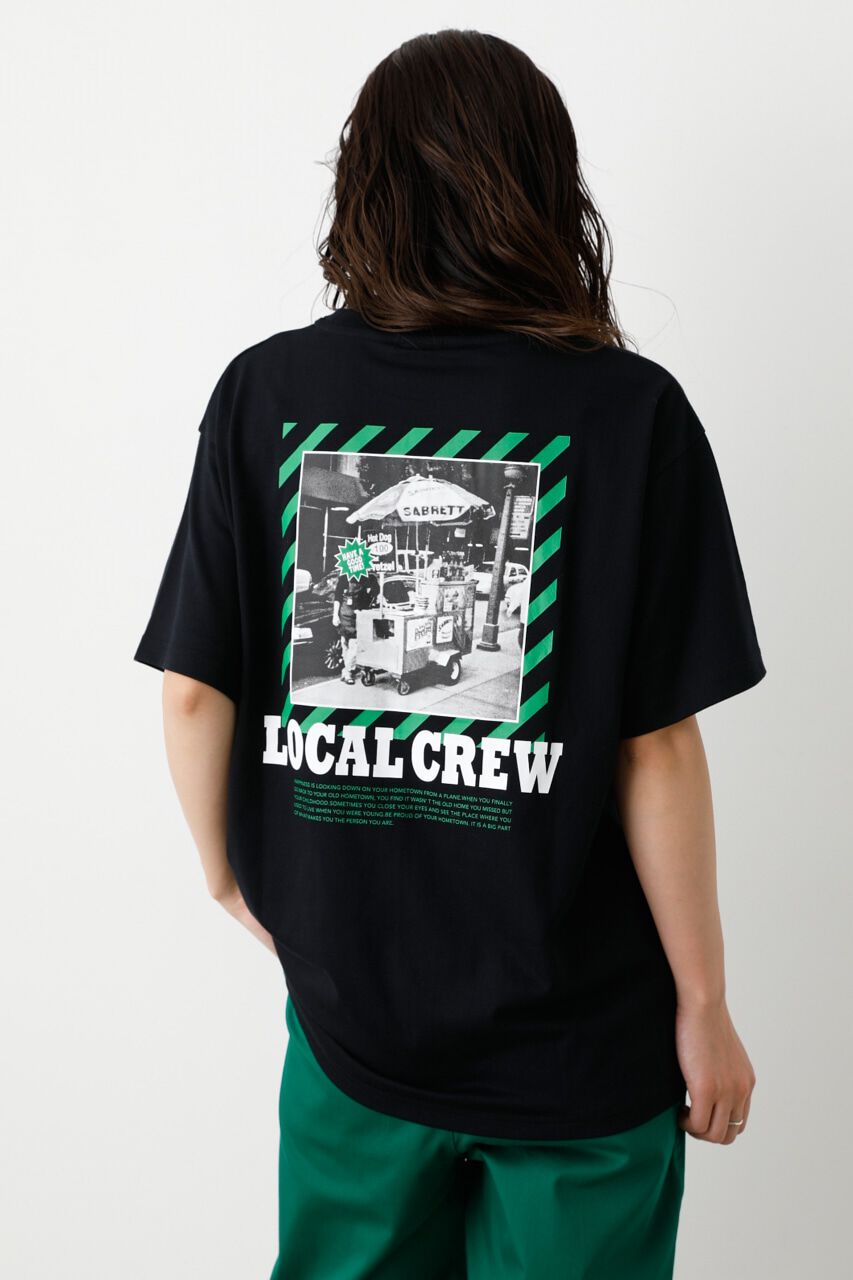 RODEO CROWNS「LOCAL CREW Tシャツ」|Tシャツ・カットソー|BLK