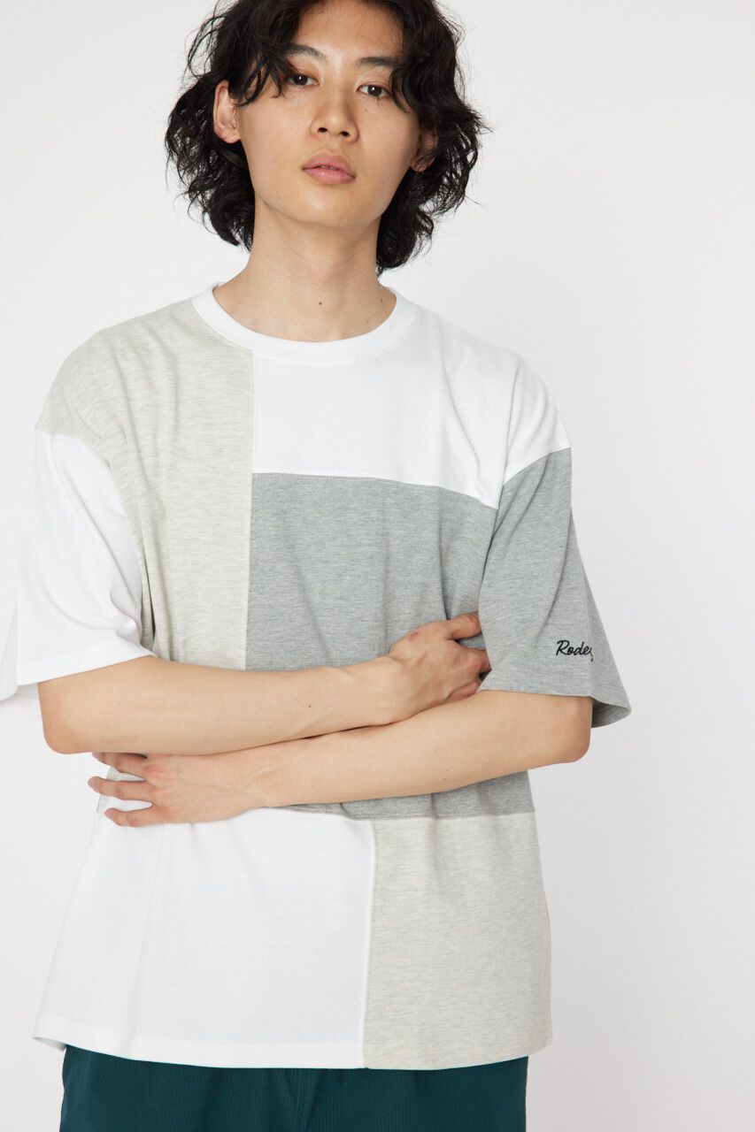 RODEO CROWNS「パッチワーク Tシャツ」|Tシャツ・カットソー|WHT