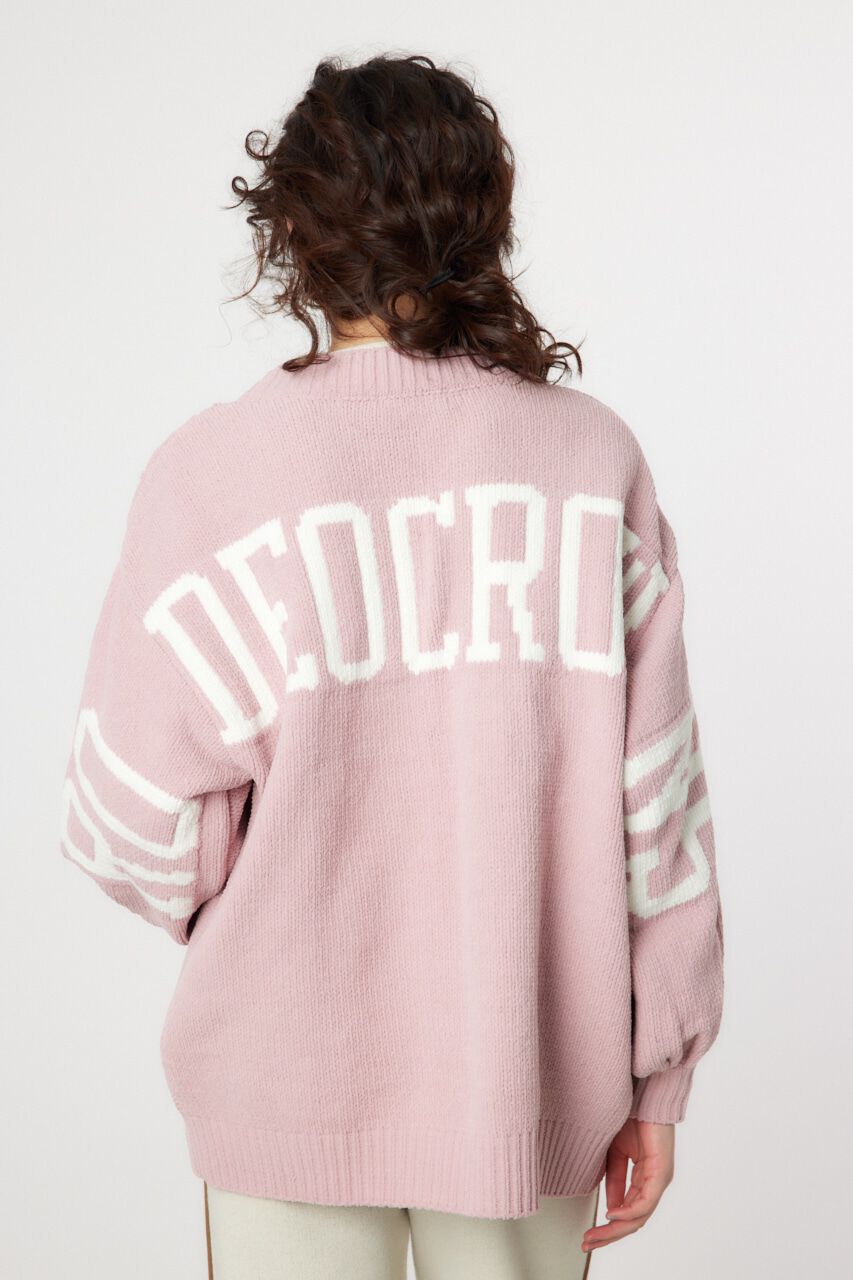 RODEO CROWNS「ロゴモールニットトッパー」|カーディガン|