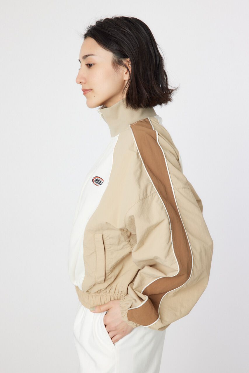 RODEO CROWNS「ナイロン&times;ジャージトラックジャケット」|ブルゾン・スタジャン|