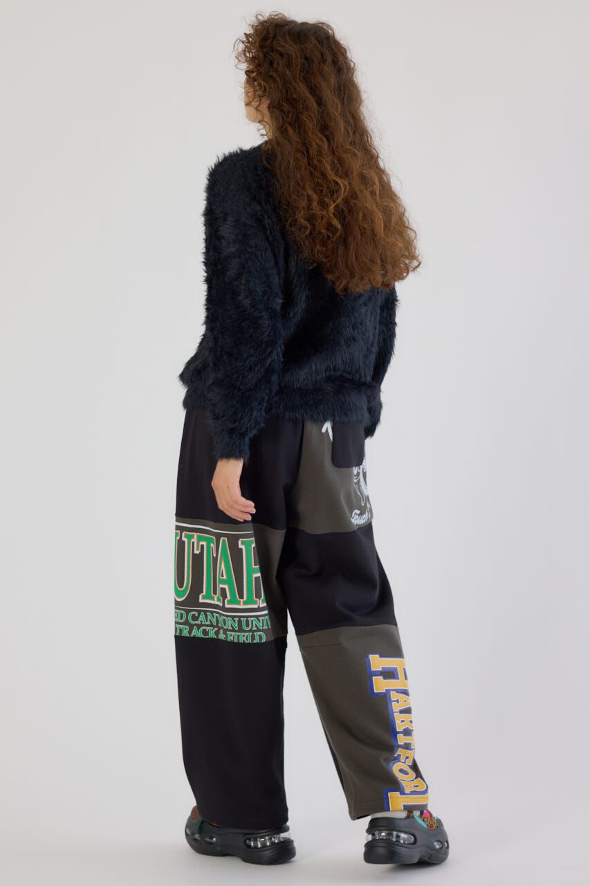 RODEO CROWNS「シャギーロゴニットトップス」|ニット・セーター|