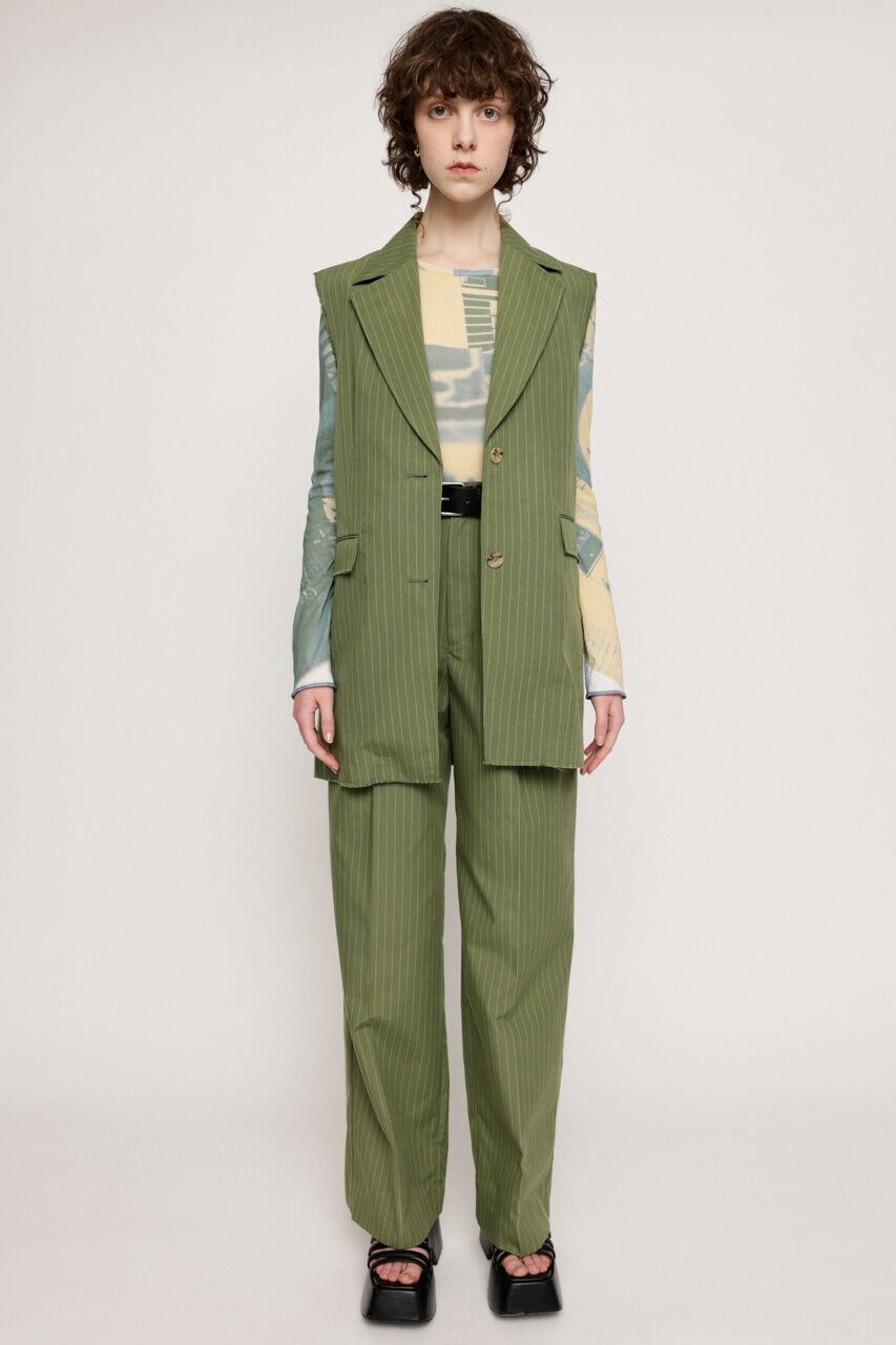 SLY「CUTOFF SUITING STRAIGHT パンツ」|その他|KHA