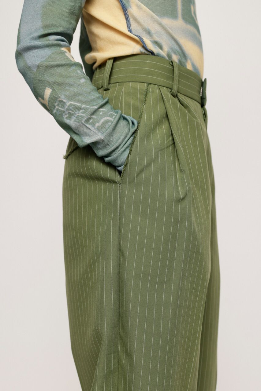 SLY「CUTOFF SUITING STRAIGHT パンツ」|その他|