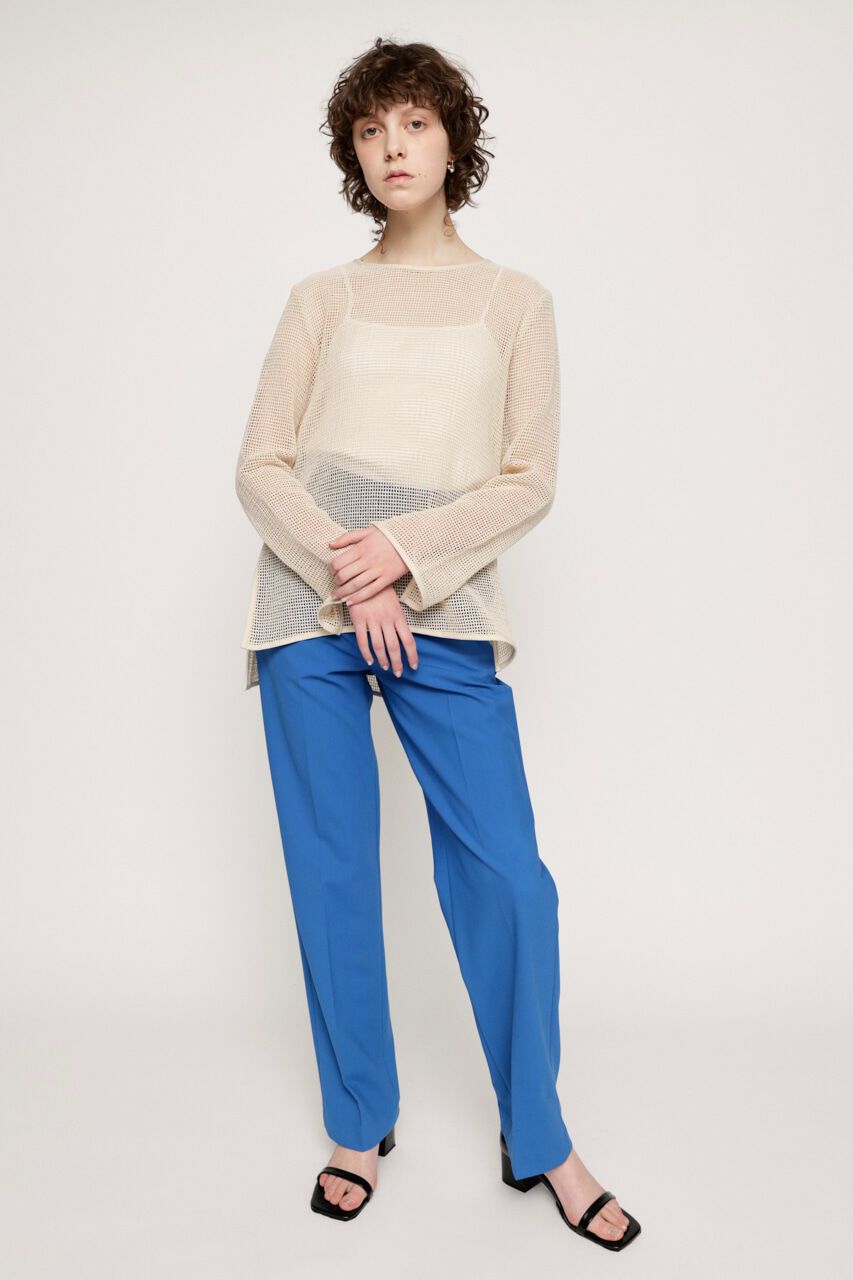 SLY「コットンメッシュロングスリーブトップス 長袖」|シャツ・ブラウス|