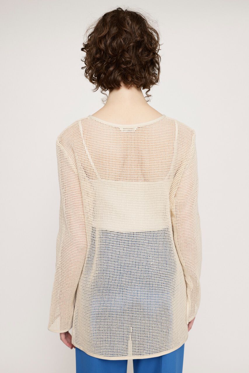 SLY「コットンメッシュロングスリーブトップス 長袖」|シャツ・ブラウス|