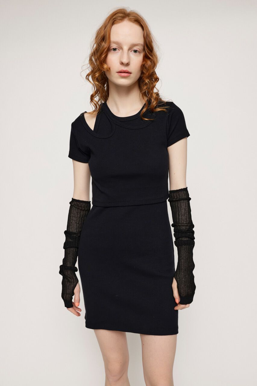 SLY「2P TEREKO ショートワンピース」|ワンピース|