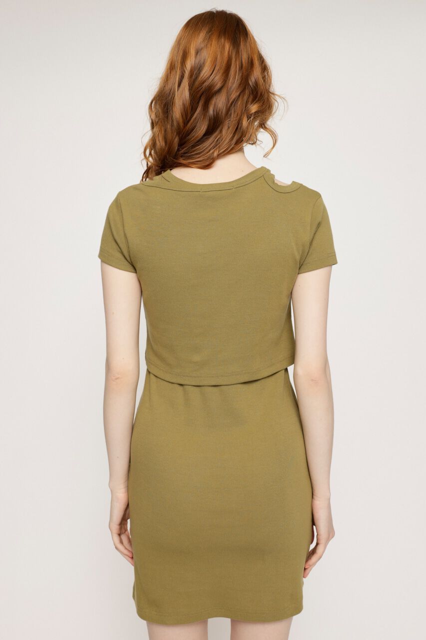 SLY「2P TEREKO ショートワンピース」|ワンピース|