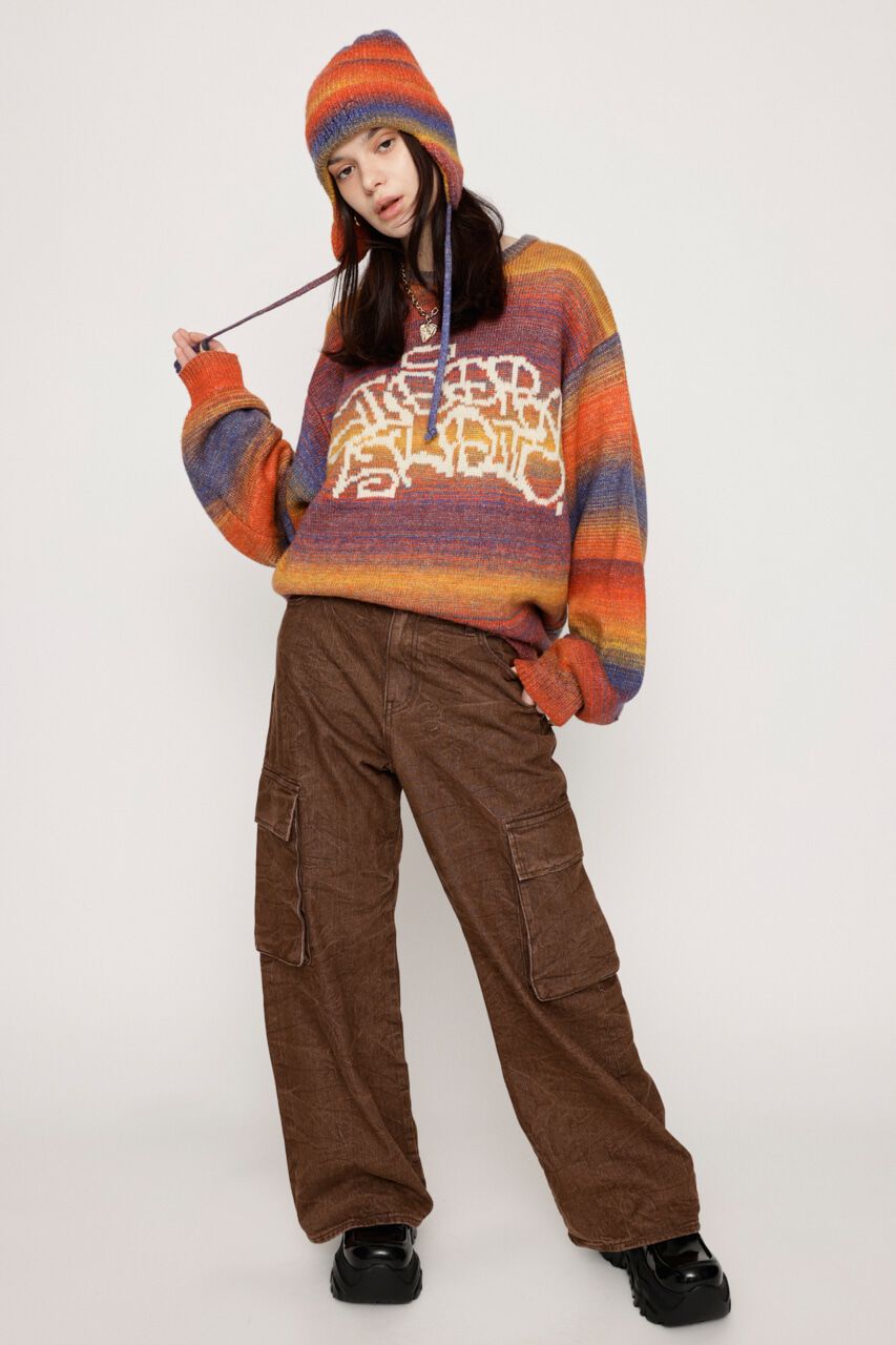 SLY「CRACK WASH LW DENIM PT-E」|デニム|