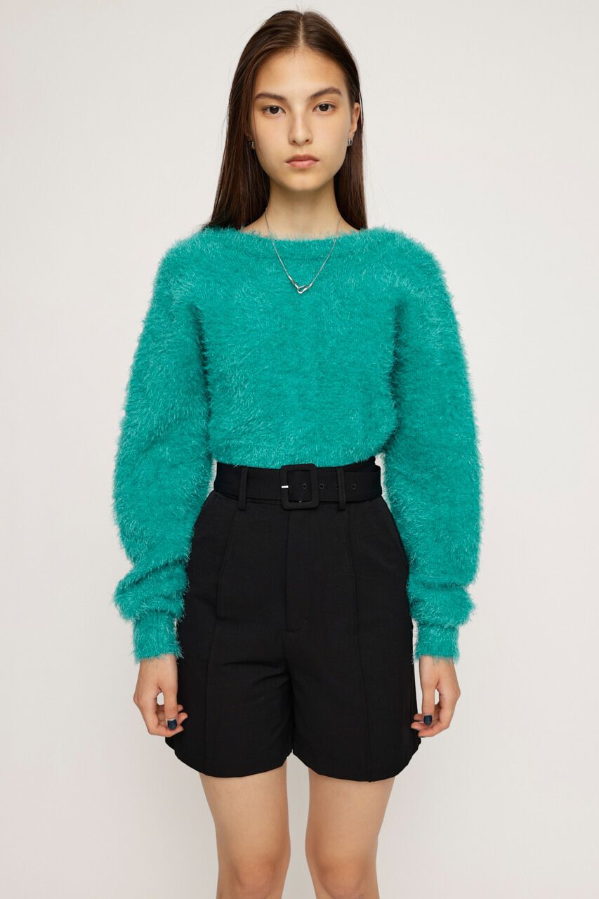 SLY「BELTED PINTUCK ショートパンツ」|その他|BLK