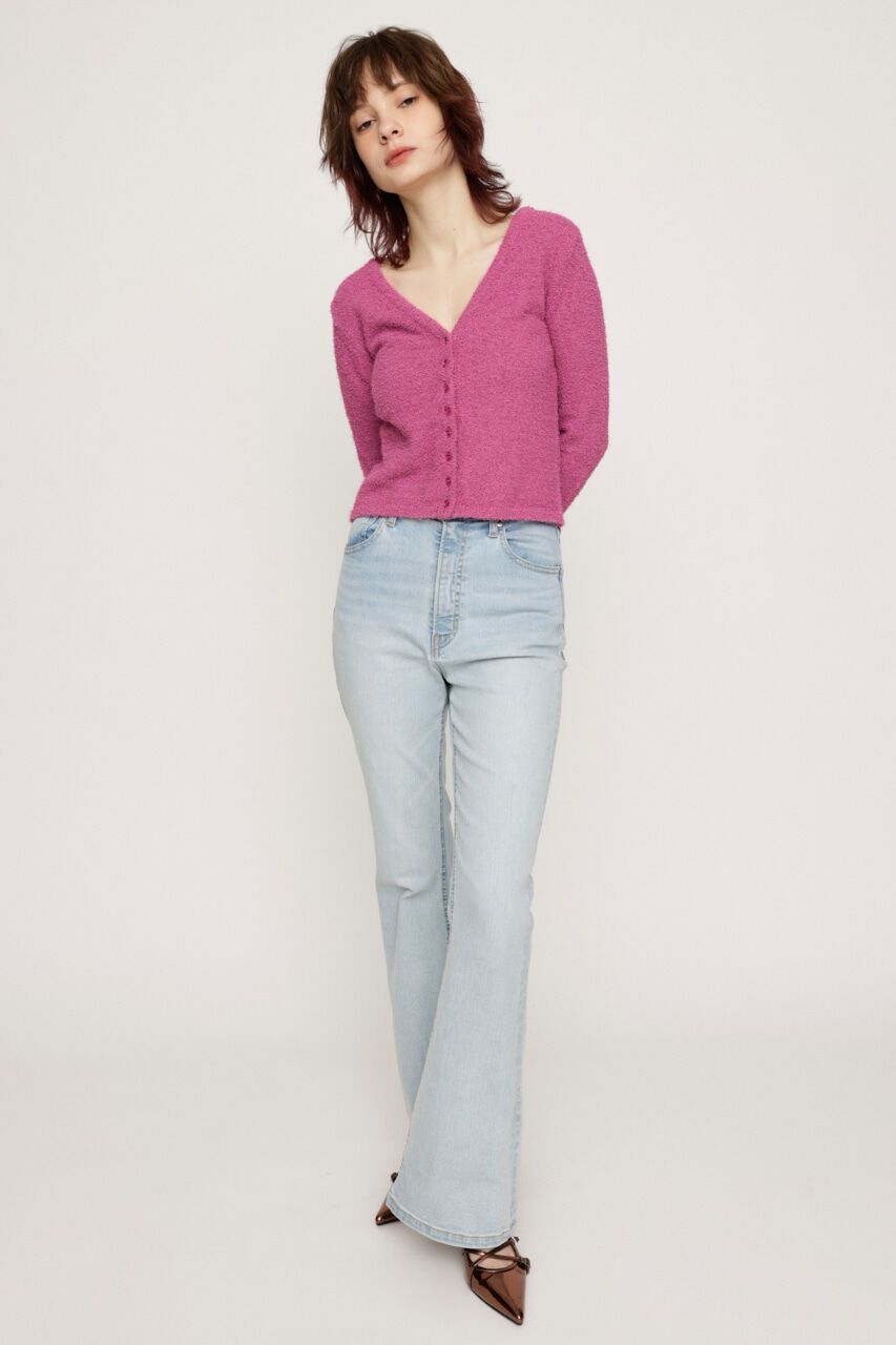 SLY「HW FLARE PT-C WITH ROICA（R）EF」|デニム|