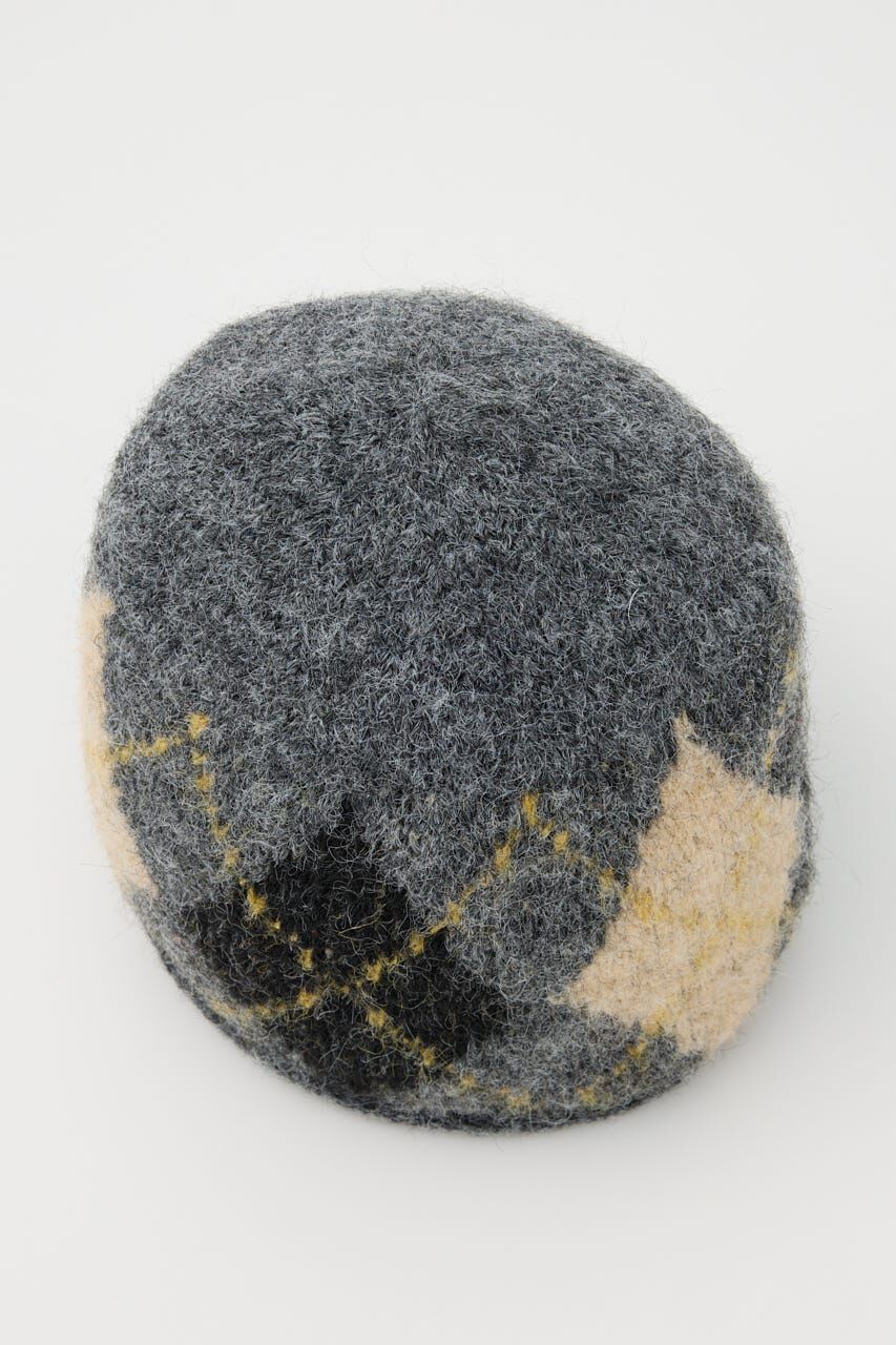SLY「ARGYLE JQ KNIT BEANIE」|その他|
