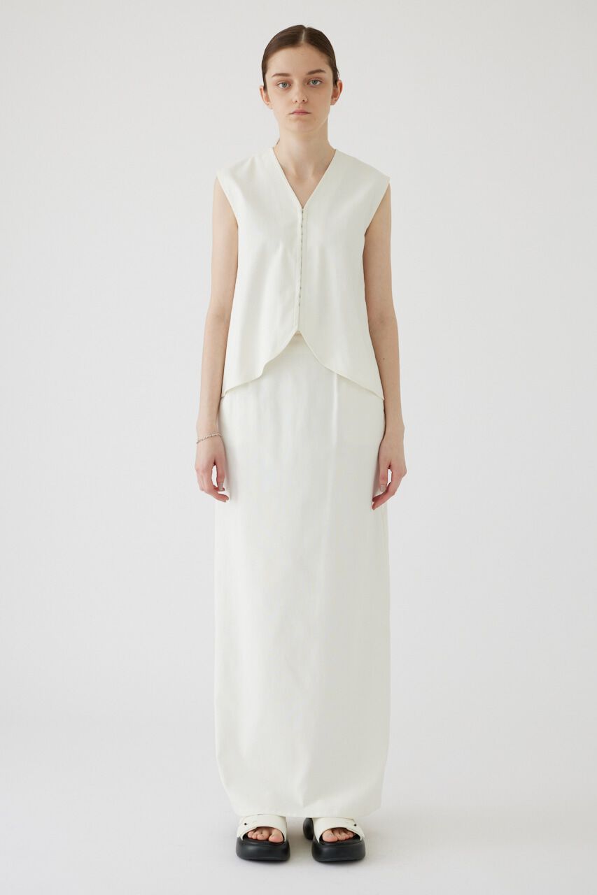 RIM.ARK 「Linen mix vest tops」|シャツ・ブラウス|