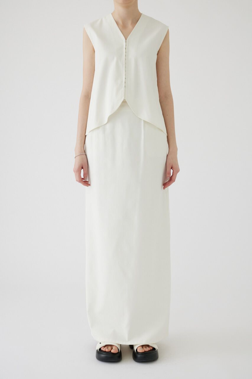 RIM.ARK 「Linen mix vest tops」|シャツ・ブラウス|