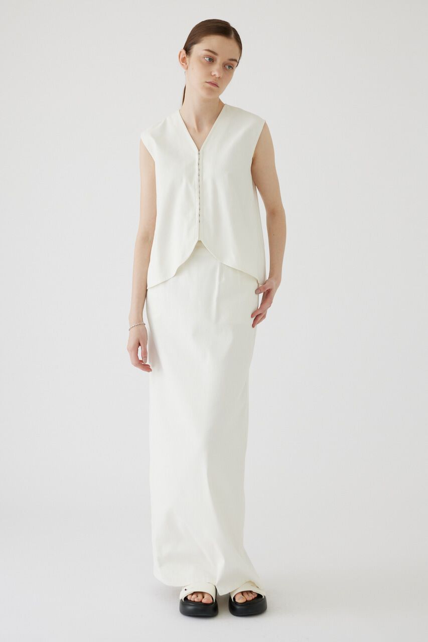 RIM.ARK 「Linen mix vest tops」|シャツ・ブラウス|