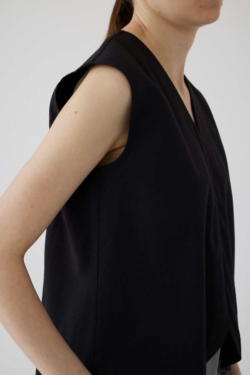 RIM.ARK 「Linen mix vest tops」|シャツ・ブラウス|