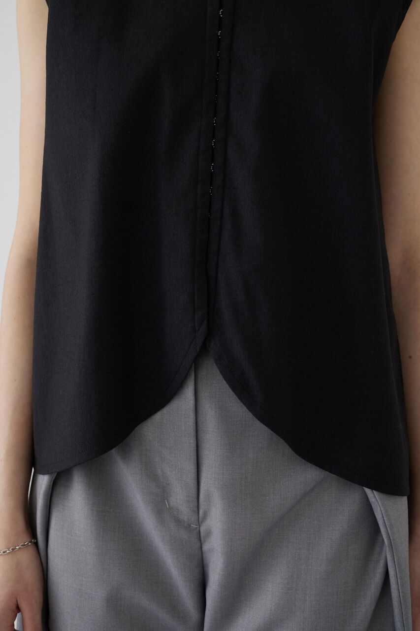 RIM.ARK 「Linen mix vest tops」|シャツ・ブラウス|