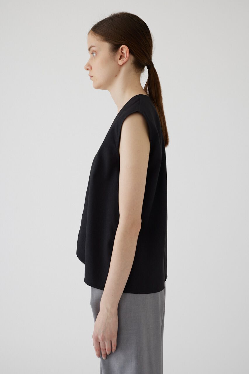 RIM.ARK 「Linen mix vest tops」|シャツ・ブラウス|