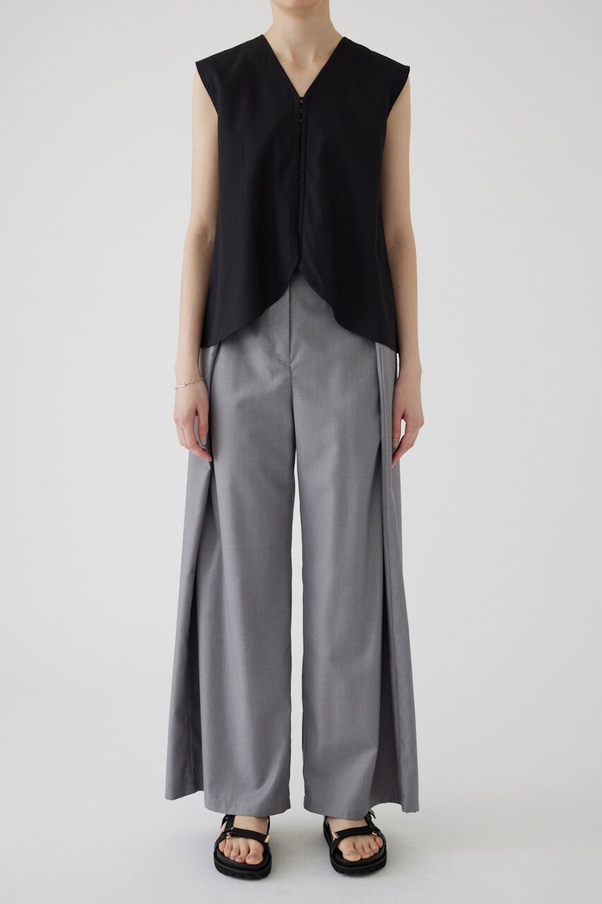 RIM.ARK 「Linen mix vest tops」|シャツ・ブラウス|