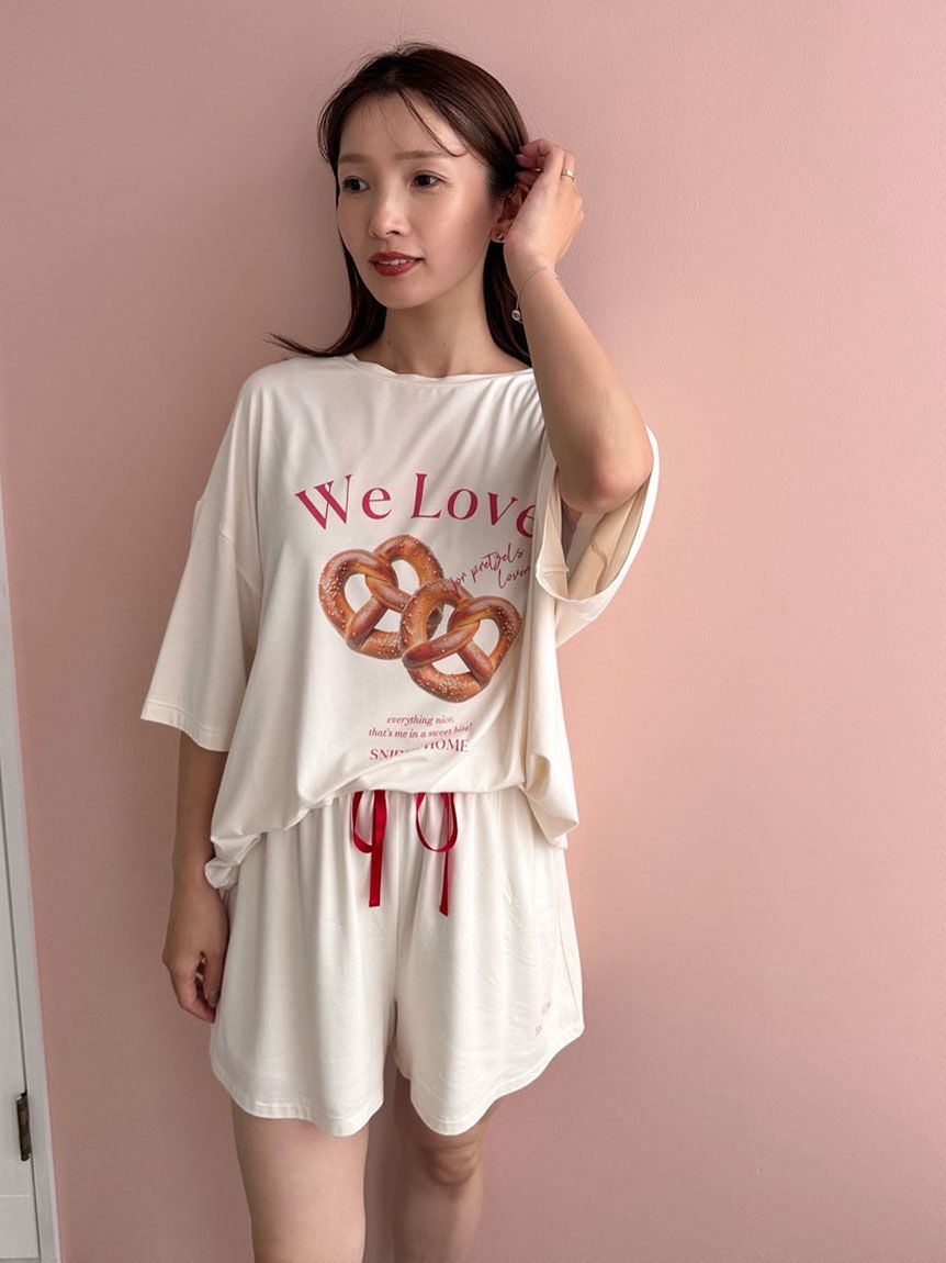 SNIDEL HOME「【接触冷感】オーバーサイズカットセットアップ」|ルームウェア|