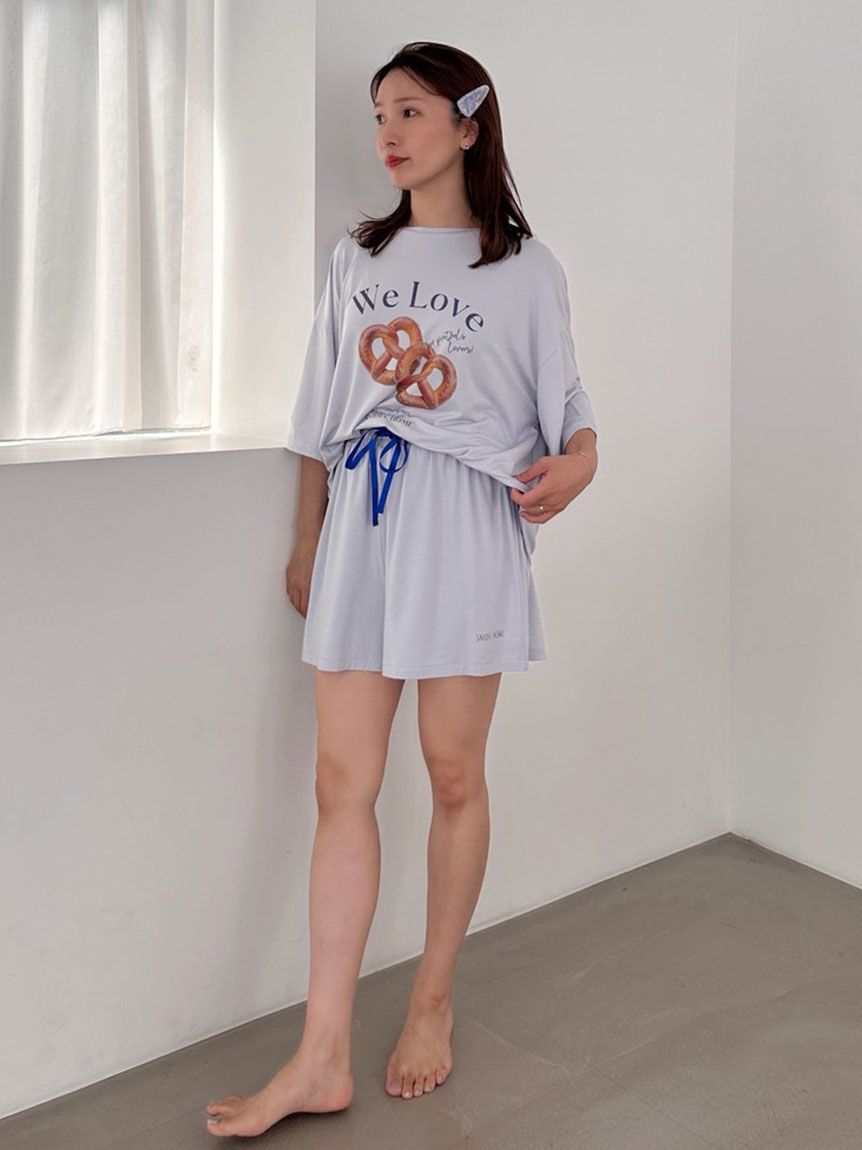 SNIDEL HOME「【接触冷感】オーバーサイズカットセットアップ」|ルームウェア|