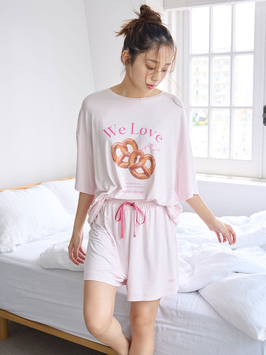 SNIDEL HOME「【接触冷感】オーバーサイズカットセットアップ」|ルームウェア|