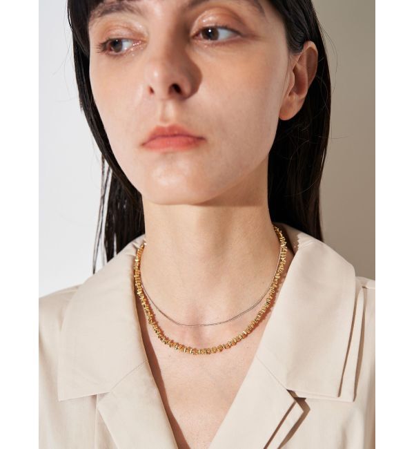 ELENDEEK「METAL BEADS NECKLACE」|ネックレス|ゴールド