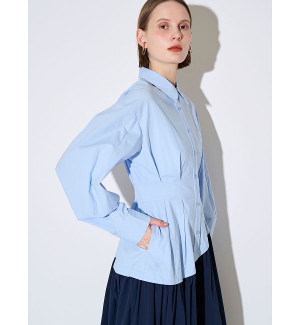 ELENDEEK「WAVE LINE TUCK OP」|ワンピース|