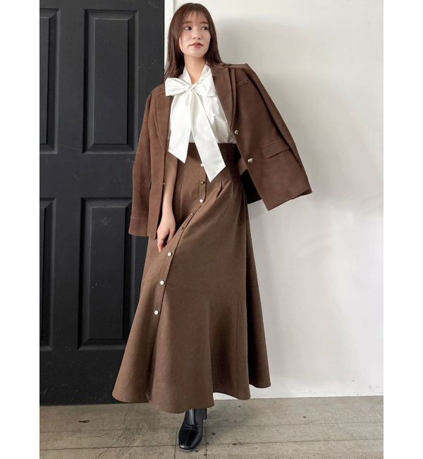 dazzlin「ハイウエストエアリースカート」|スカート|