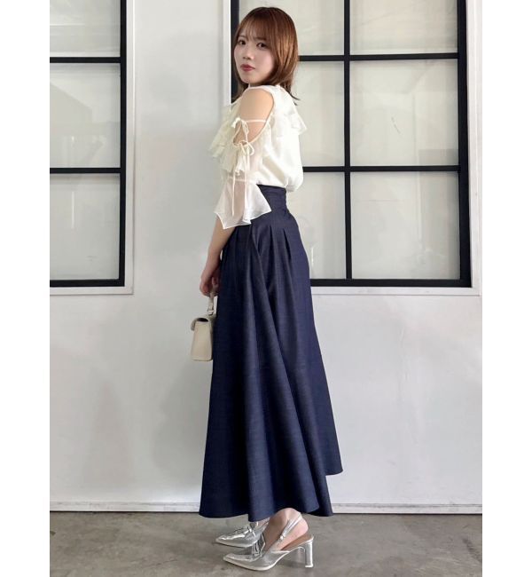dazzlin「ハイウエストエアリースカート」|スカート|