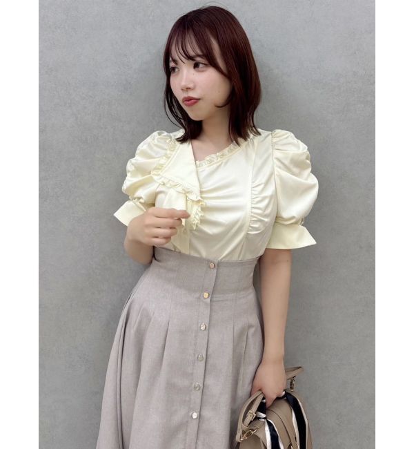 dazzlin「ハイウエストエアリースカート」|スカート|