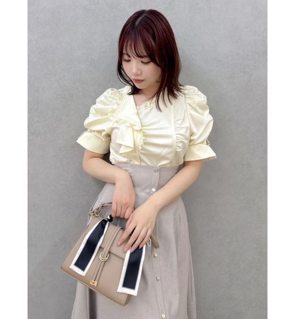 dazzlin「ハイウエストエアリースカート」|スカート|