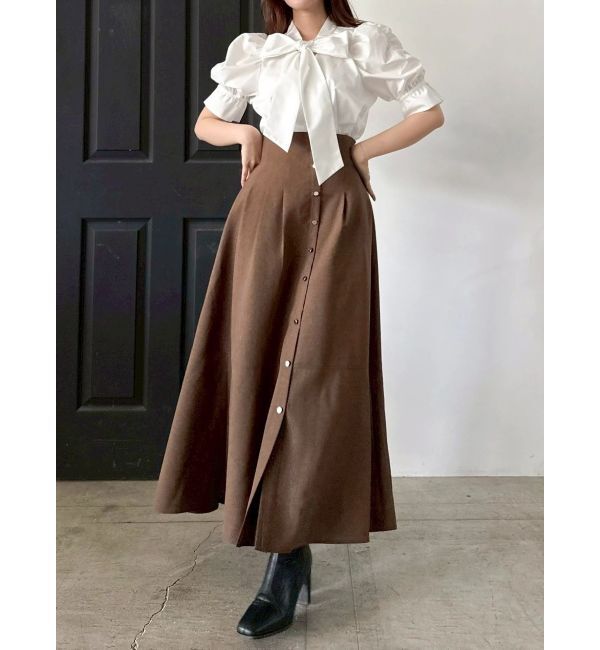 dazzlin「ハイウエストエアリースカート」|スカート|