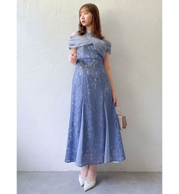 dazzlin「オーガンベールマーメイドドレス」|ドレス|