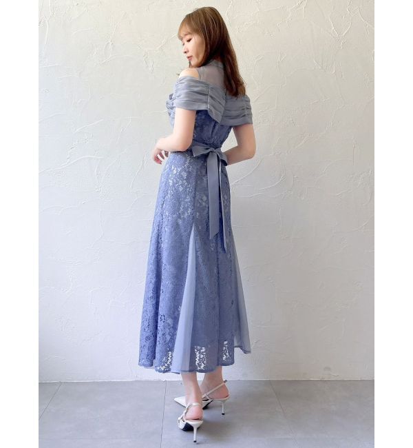 dazzlin「オーガンベールマーメイドドレス」|ドレス|