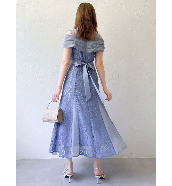 dazzlin「オーガンベールマーメイドドレス」|ドレス|