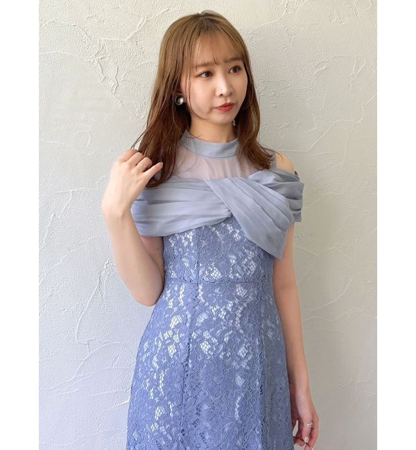 dazzlin「オーガンベールマーメイドドレス」|ドレス|