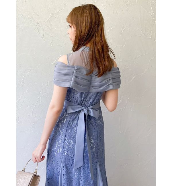 dazzlin「オーガンベールマーメイドドレス」|ドレス|