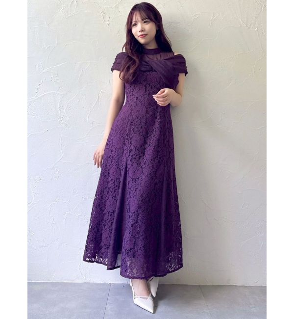 dazzlin「オーガンベールマーメイドドレス」|ドレス|