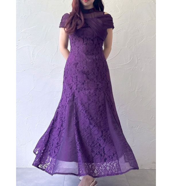 dazzlin「オーガンベールマーメイドドレス」|ドレス|