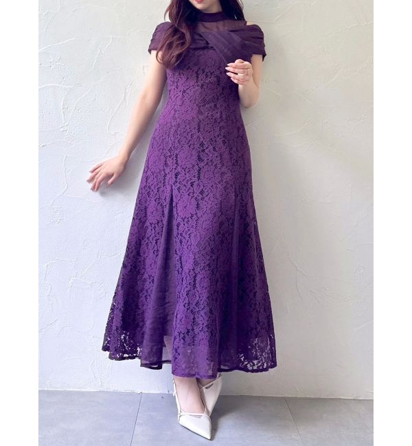 dazzlin「オーガンベールマーメイドドレス」|ドレス|