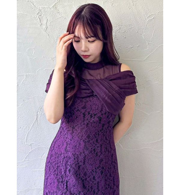 dazzlin「オーガンベールマーメイドドレス」|ドレス|